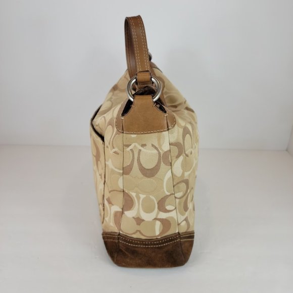 COACH chelsea hobo bag D06J-10143 brown - Picture 9 of 10